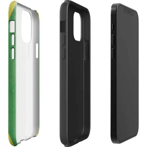 Jamaica Flag Distressed iPhone 12 Pro Impact Case